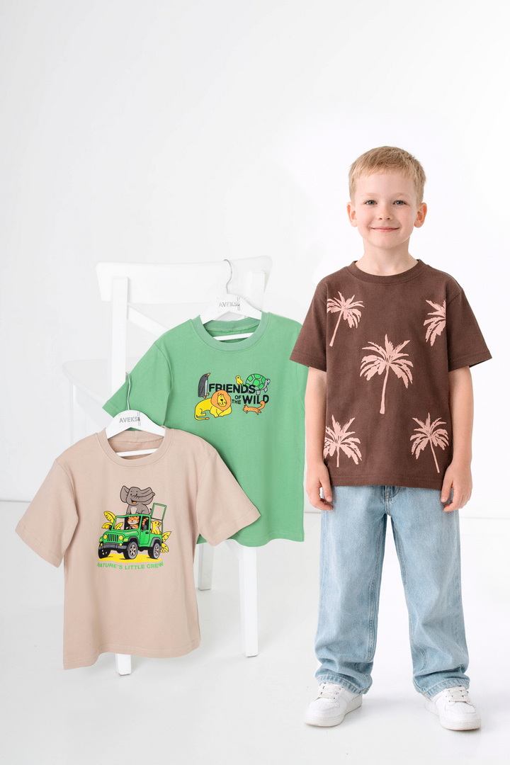 Комплект для хлопчиків з 3-х футболок